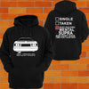 Toyota Supra A70 Hoodie (Back) - Chaotic Customs